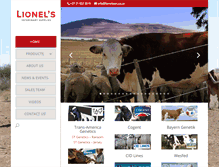 Tablet Screenshot of lionelsvet.co.za